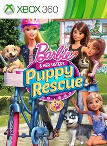 Barbie & Her Sisters: Puppy Rescue box art for Wii U